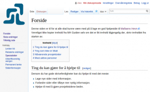 Bilde av wiki-siden til Mafiaens Hevn